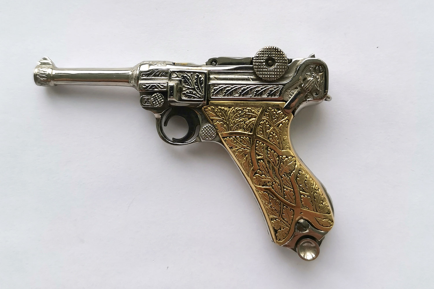 2,5mm Luger P08 with engraving