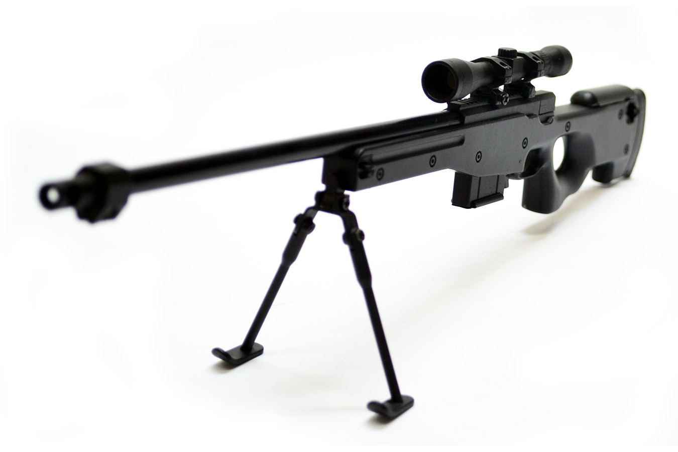 Model sniper rifle Accuracy International L96A1 (AWP) scale 1:4 black