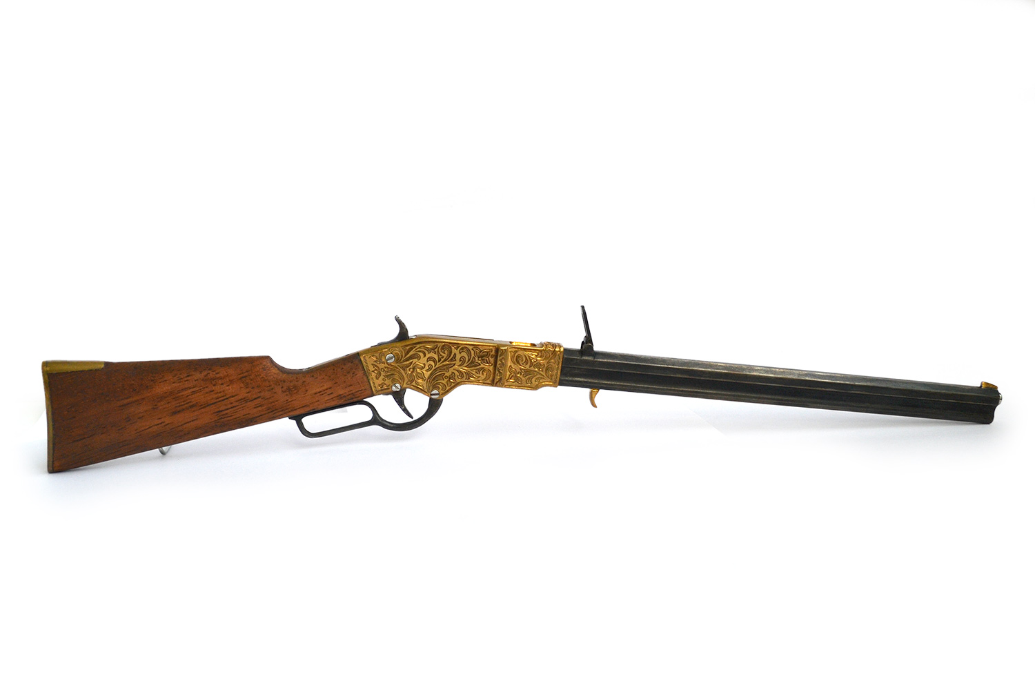 Model Henry 1860 rifle on a scale of 1:3
