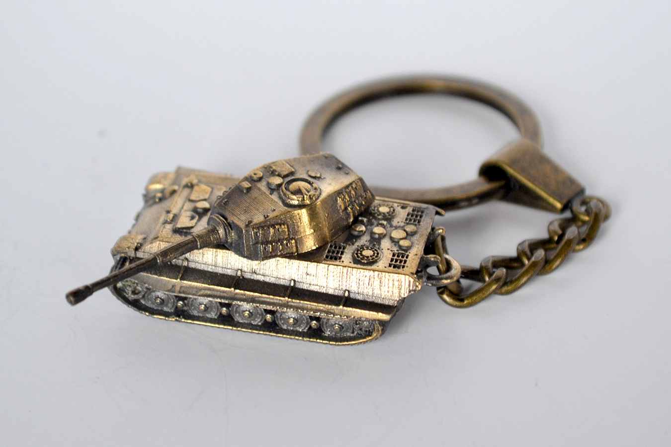 Keychain WW2 King Tiger tank made of PocketARS