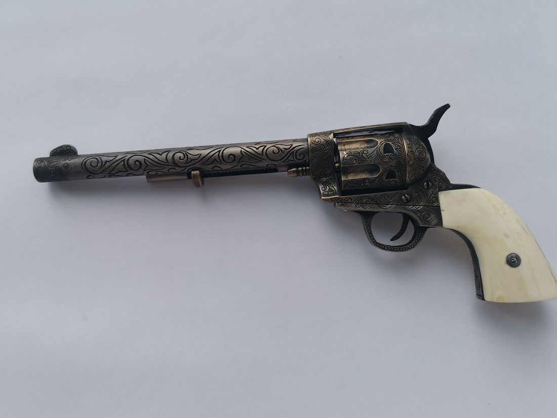 Cap gun 4mm Colt 1873 Peacemaker made PocketARS