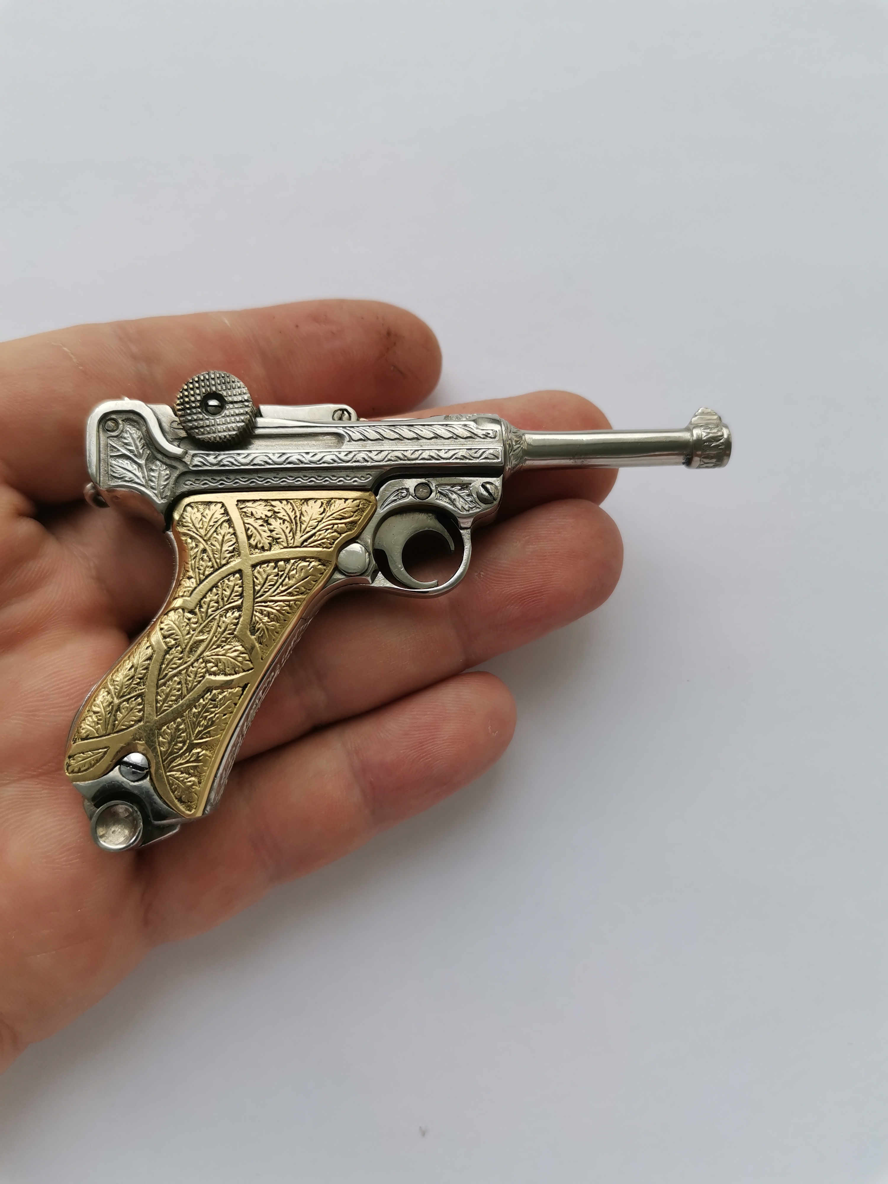 Cap gun Luger P08 made PocketARS
